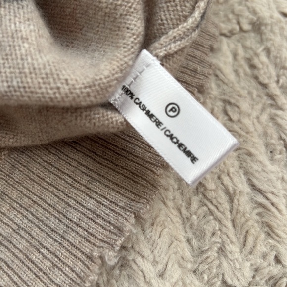 Lisa Todd Super Nova Sweater In Birch, 100% cashmere sweater, Size Medium, EUC - Picture 11 of 16